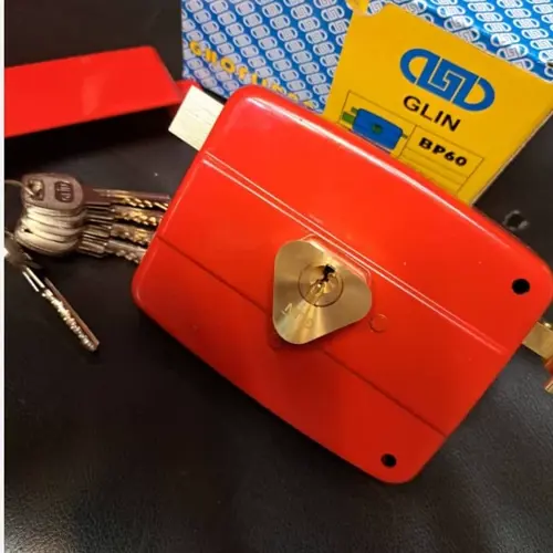 قفل حیاطی کلید دو شیار گلین