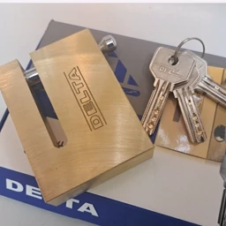 قفل دیسک موتور سیکلت تمام برنجی دلتا