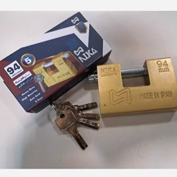 قفل کتابی سایز 94 نیکا طلایی 24 عددی