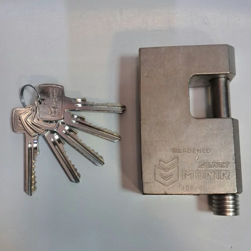 قفل کتابی 110 فولادی 18 ساچمه منیر صنعت