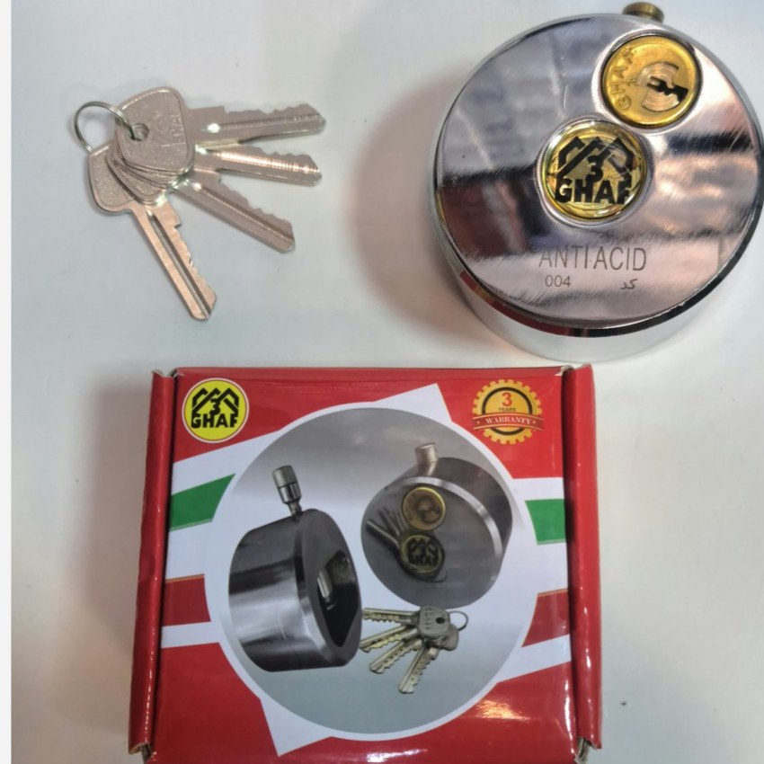 قفل پشت بسته کلید دوشیار 80 سه قاف