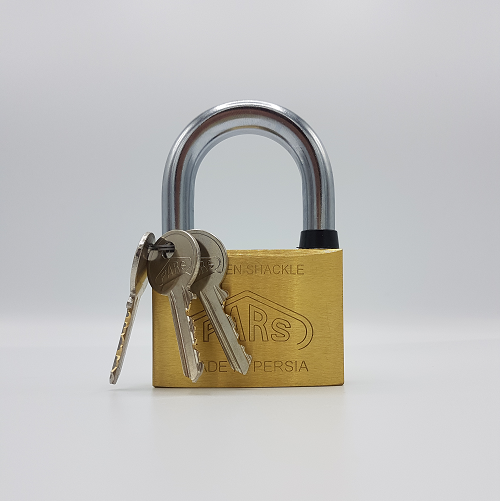 قفل آویز برنجی پارس 50