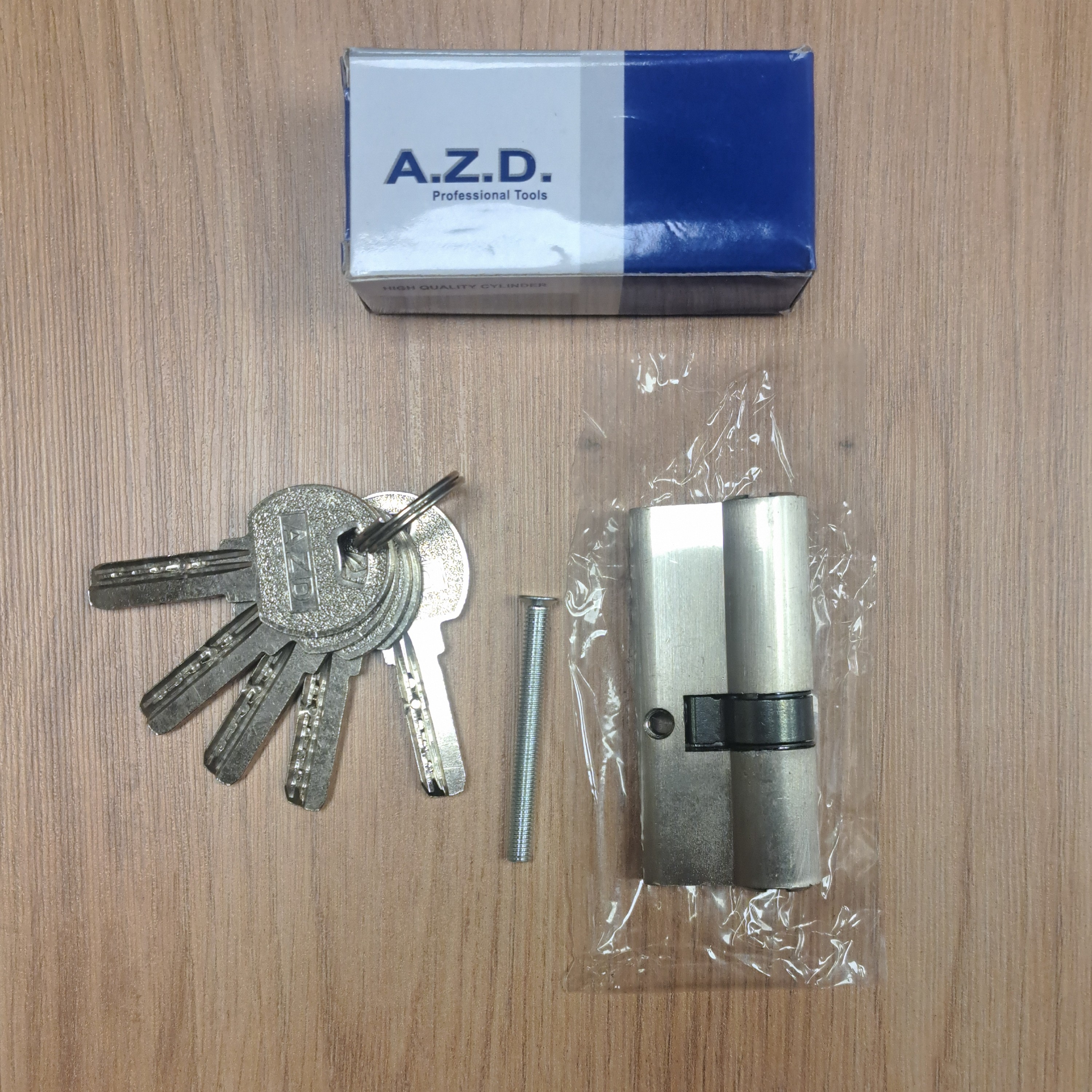 سیلندر قفل درب(مغزی درب) 7 سانتی AZD